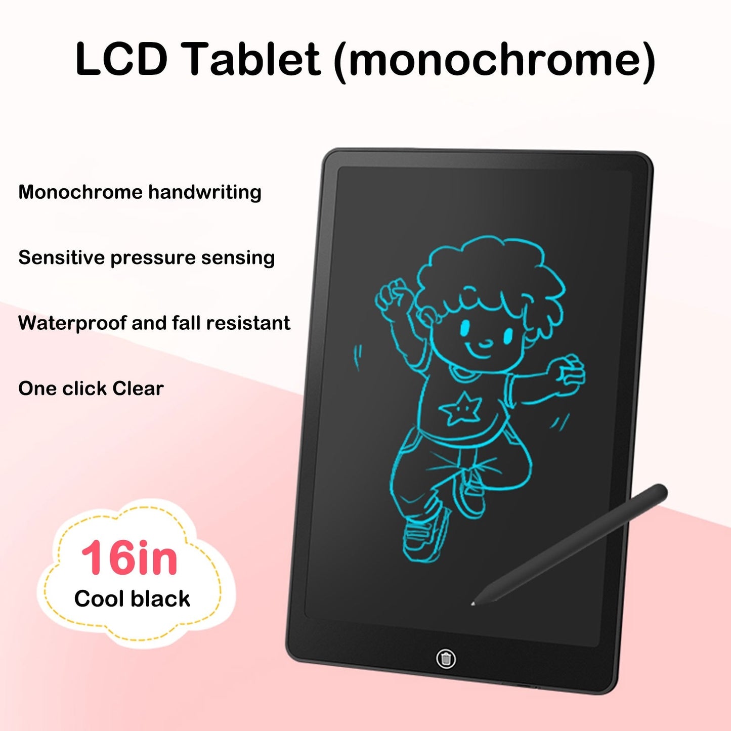 LCD Drawing Tablet for Children Toys - Montessori Vision