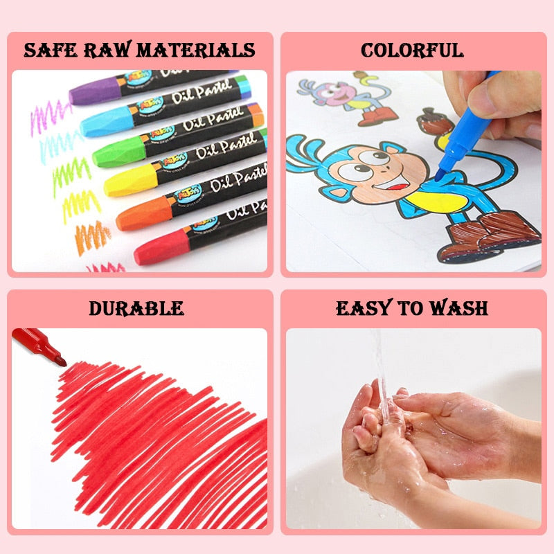 Children's Art Painting Watercolor Pencil Set - Montessori Vision