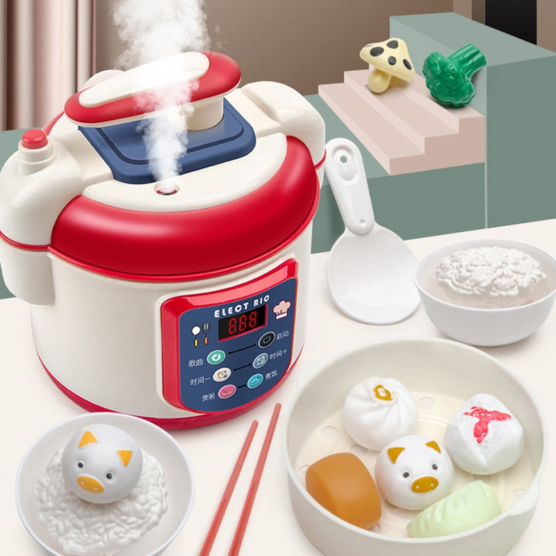 Children's Play Rice Cooker Toy - Montessori Vision