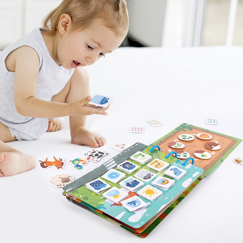 Montessori Busy Toddlers Activity Book - Montessori Vision