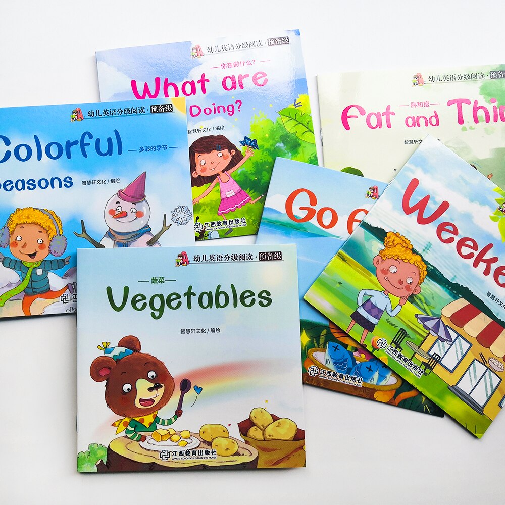 Random 5 English Books Set - Montessori Vision