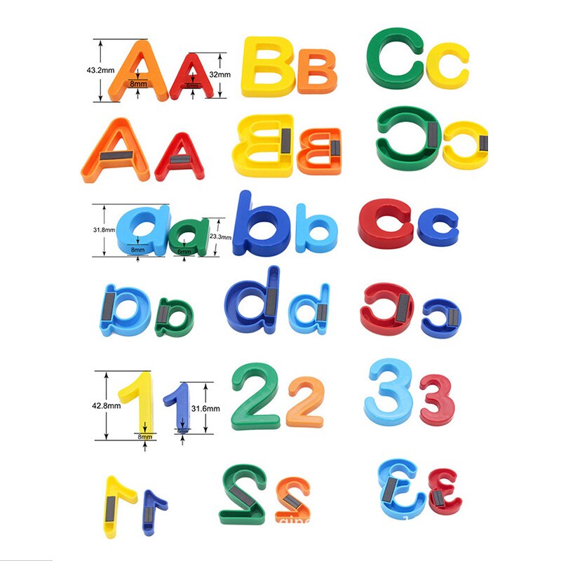 Magnetic Learning Alphabet Letters Toy - Montessori Vision