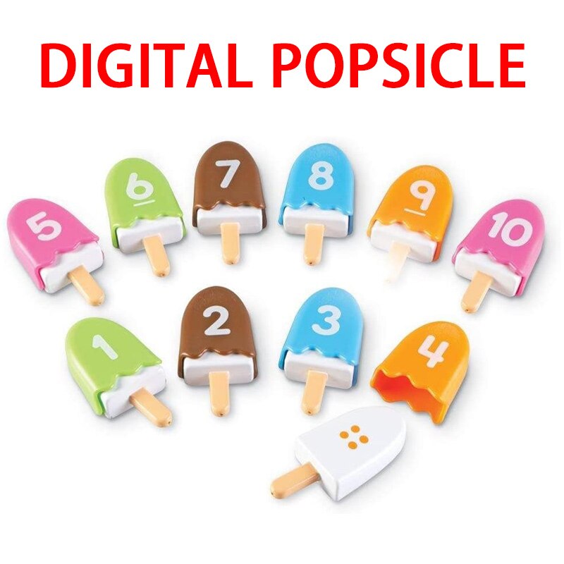 Digital Popsicle Mathematical Enlightenment Toy - Montessori Vision
