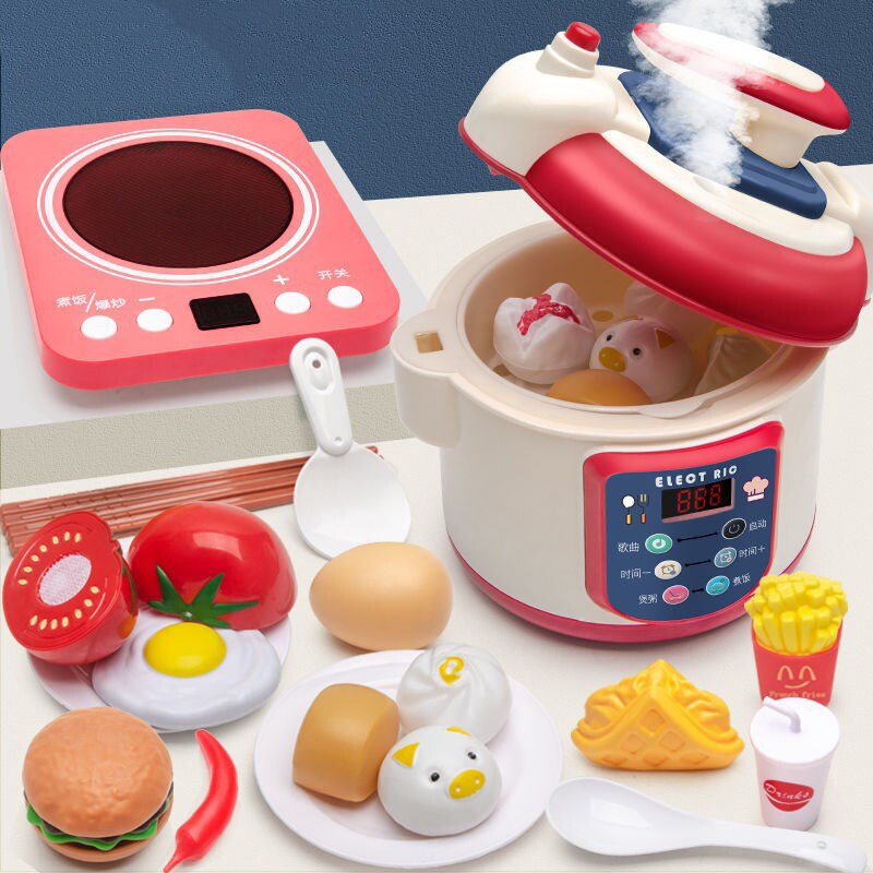 Children's Play Rice Cooker Toy - Montessori Vision