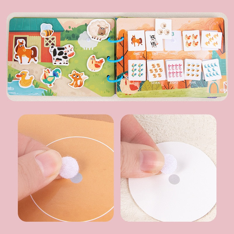 Montessori Busy Toddlers Activity Book - Montessori Vision