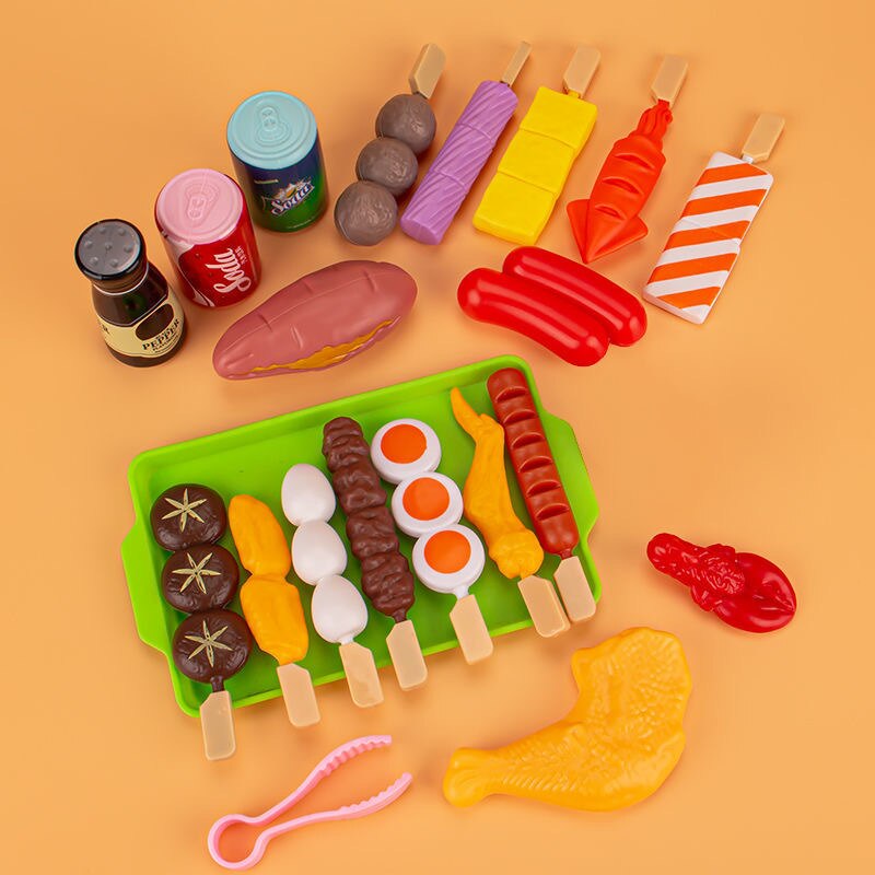Baby Dress Up Kitchen Toys BBQ Set - Montessori Vision