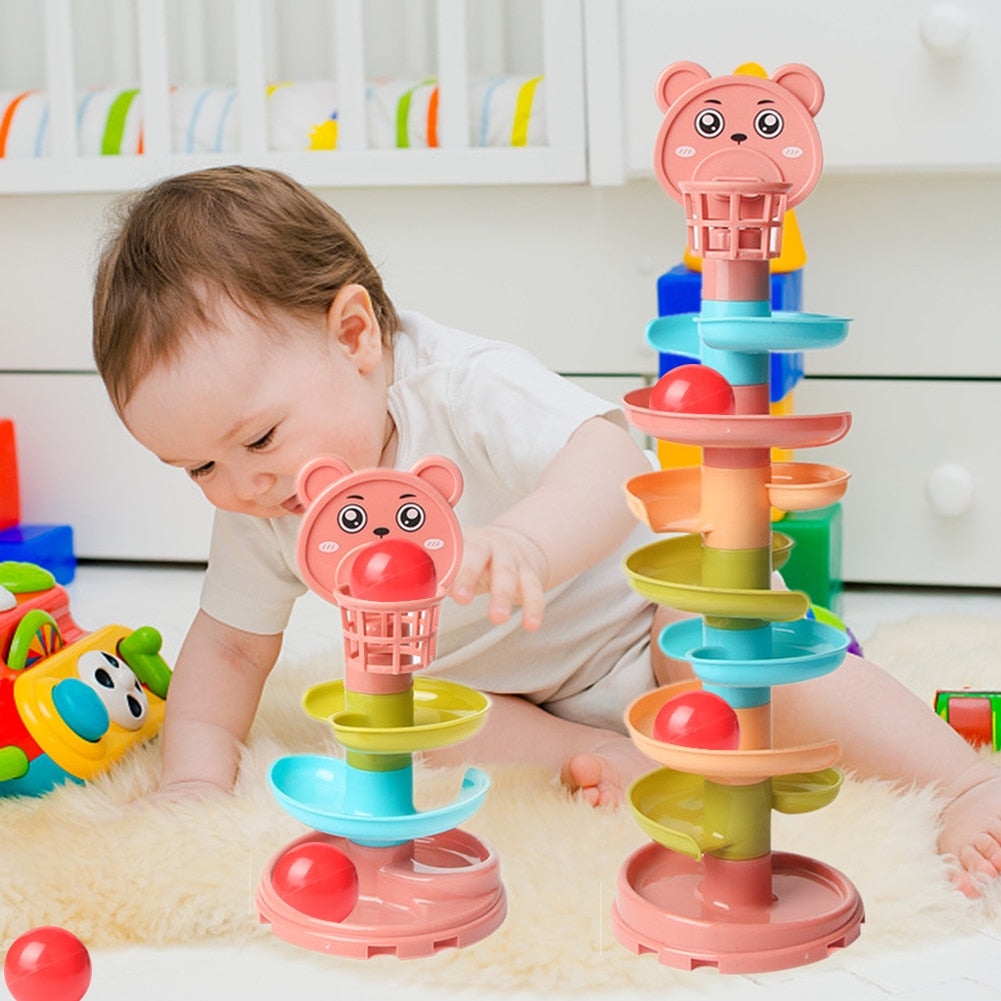 Rolling Ball Tower - Montessori Vision