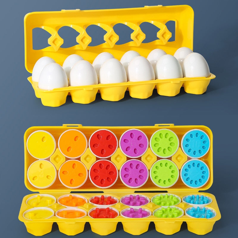 Montessori Eggs Toys For Kids - Montessori Vision