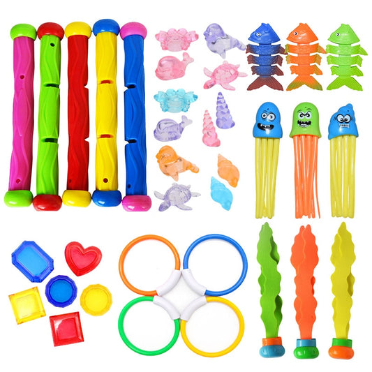 Kid Summer Swimming Diving Toys Set - Montessori Vision