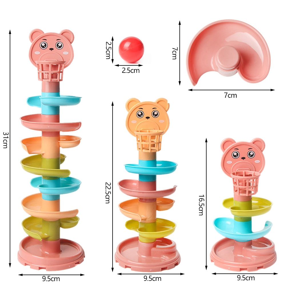 Rolling Ball Tower - Montessori Vision