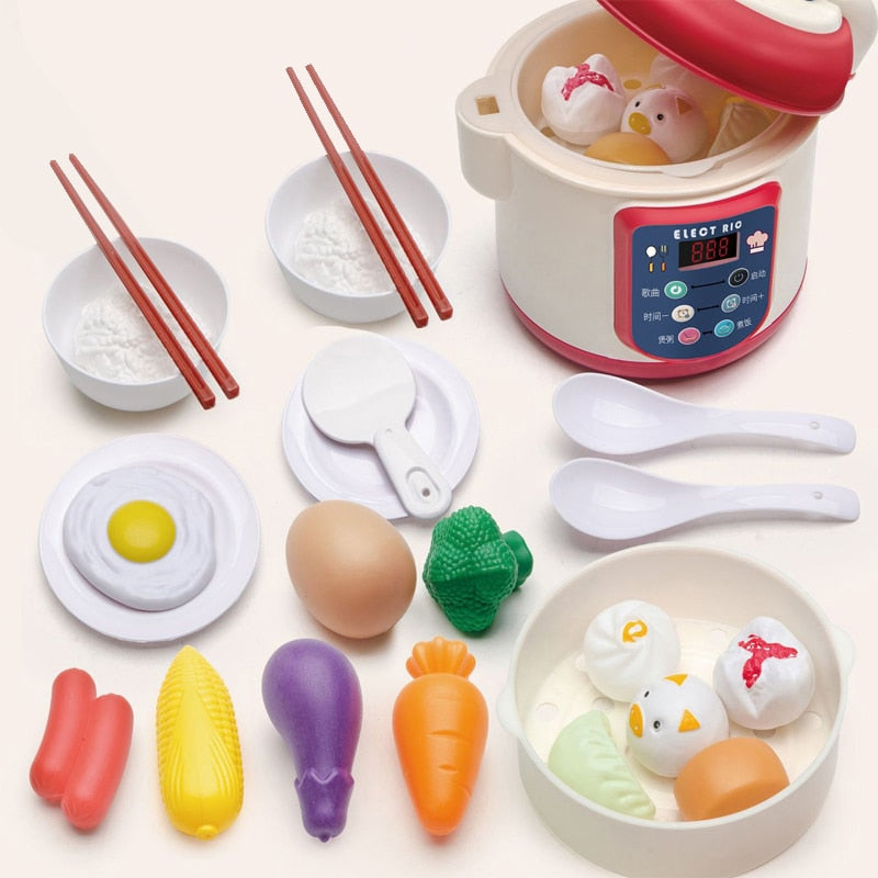 Children's Play Rice Cooker Toy - Montessori Vision