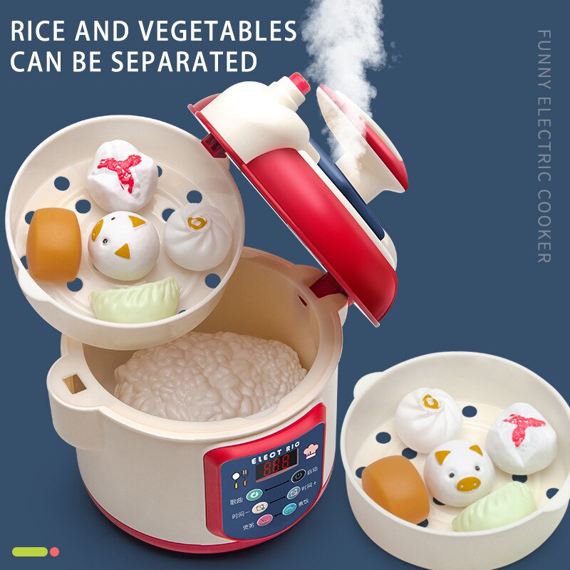 Children's Play Rice Cooker Toy - Montessori Vision