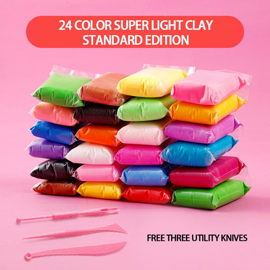 36 Colors of Light DIY Clay - Montessori Vision
