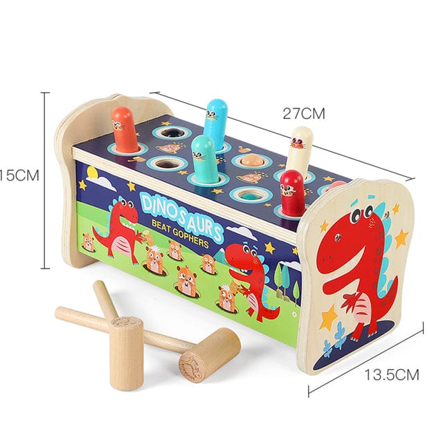 All-In-One Wooden Toy - Toy Box For Kids | Montessori Vision
