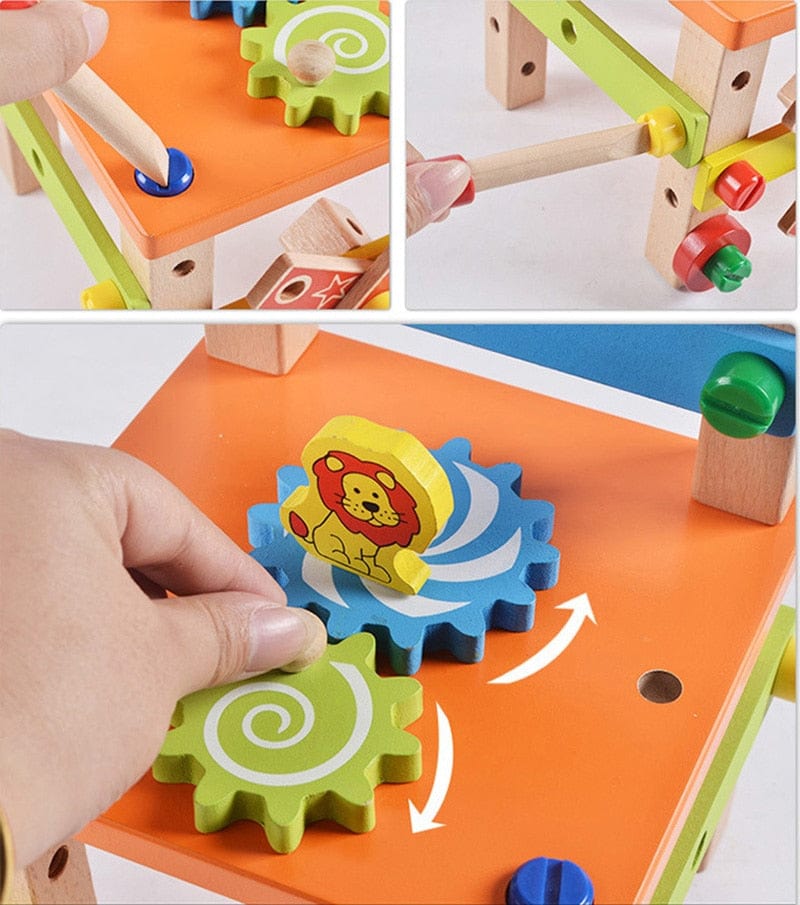 Build-A-Chair Educational Toy - Montessori Vision