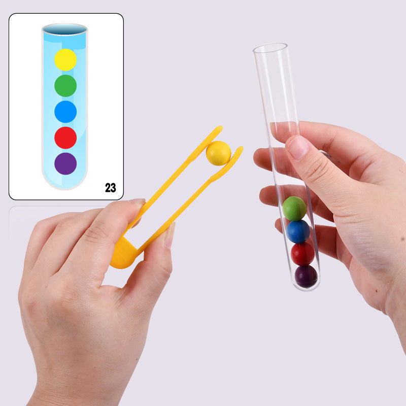 Test-Tube Educational Toy - Kids Toy | Montessori Vision