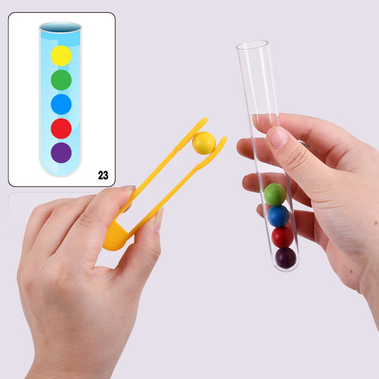 Test-Tube Educational Toy - Kids Toy | Montessori Vision