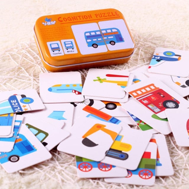 Cognitive Puzzle Card Set - Puzzles & Games | Montessori Vision