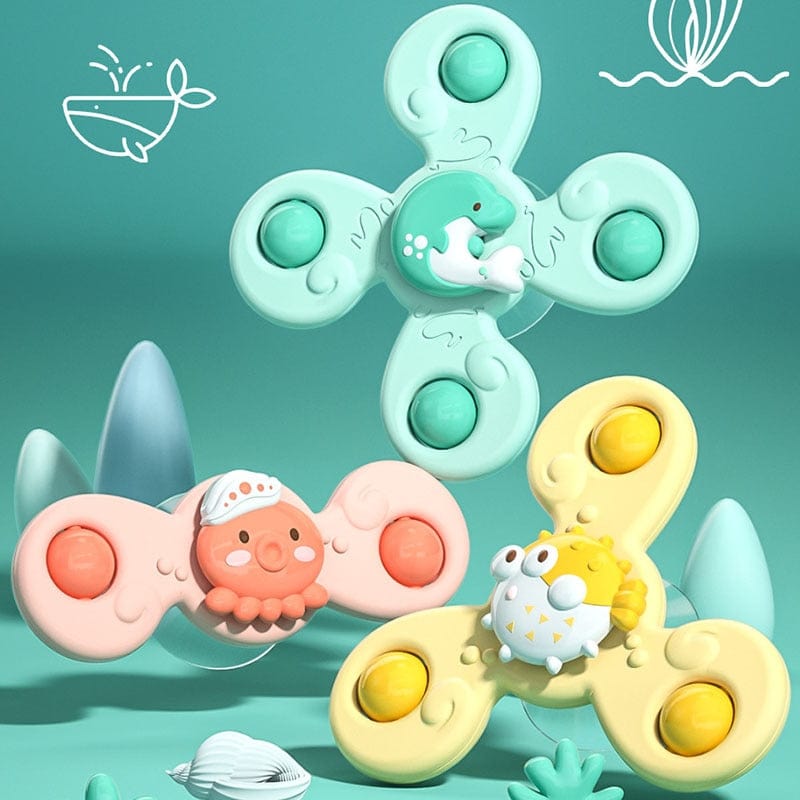 Spinning Baby Bath Toy - Kids Toy | Montessori Vision