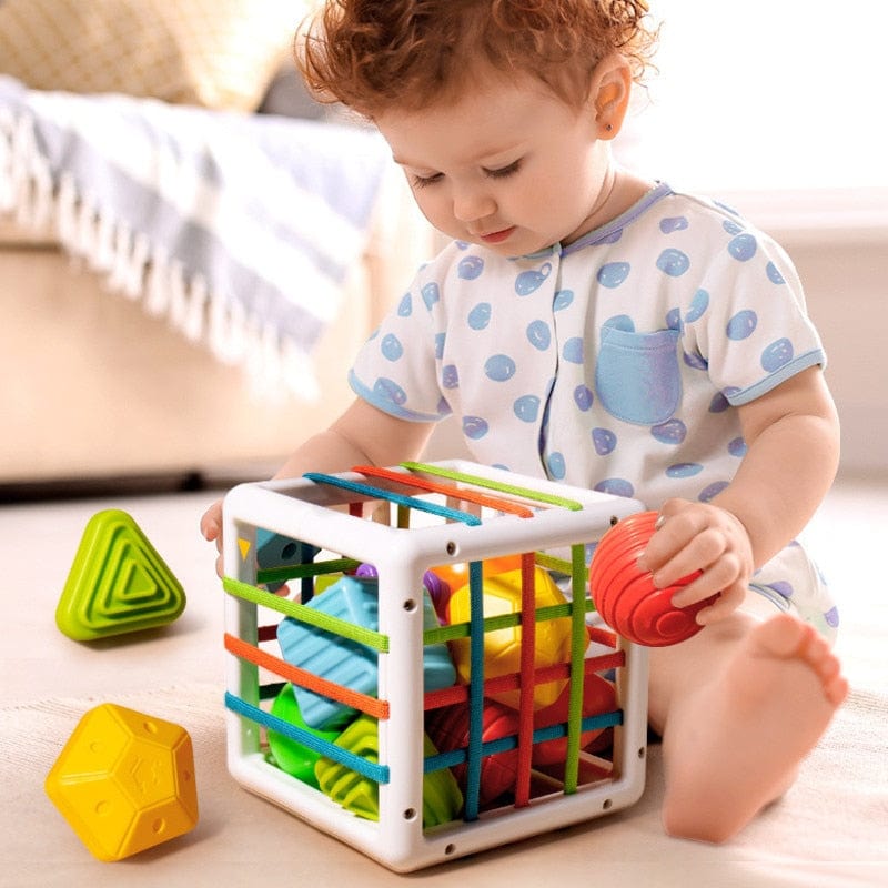 Montessori Shape Blocks Toys - Baby Toys | Montessori Vision