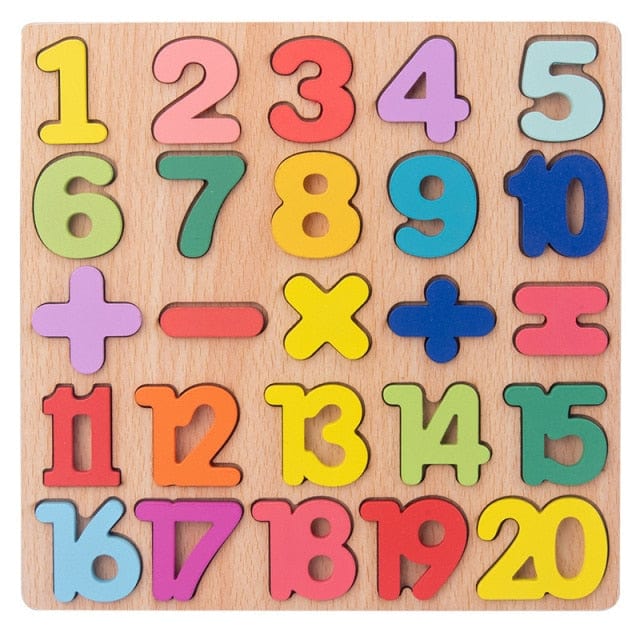 Montessori Wooden Math's Board - Learning Games | Montessori Vision