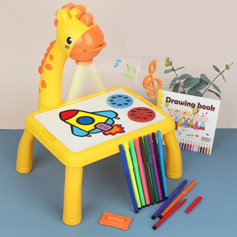 Led Projector Drawing Table - Coordination Skills Toy | Montessori Vision