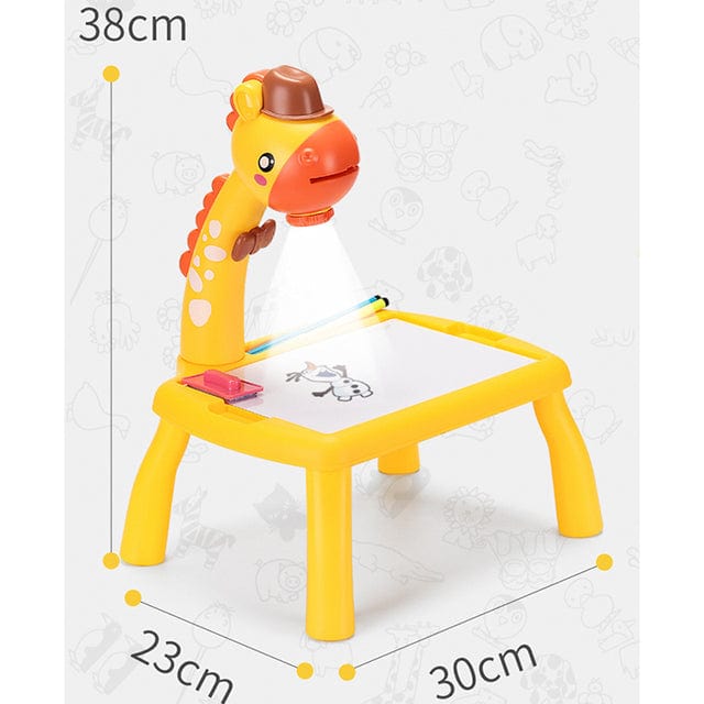 LED Projector Painting & Drawing Table for Kids