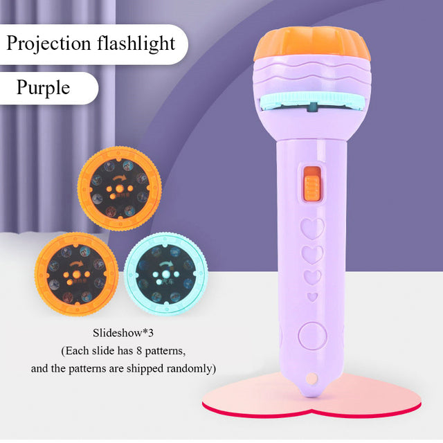 Baby Sleep Story Projector - Image Changing Torch | Montessori Vision