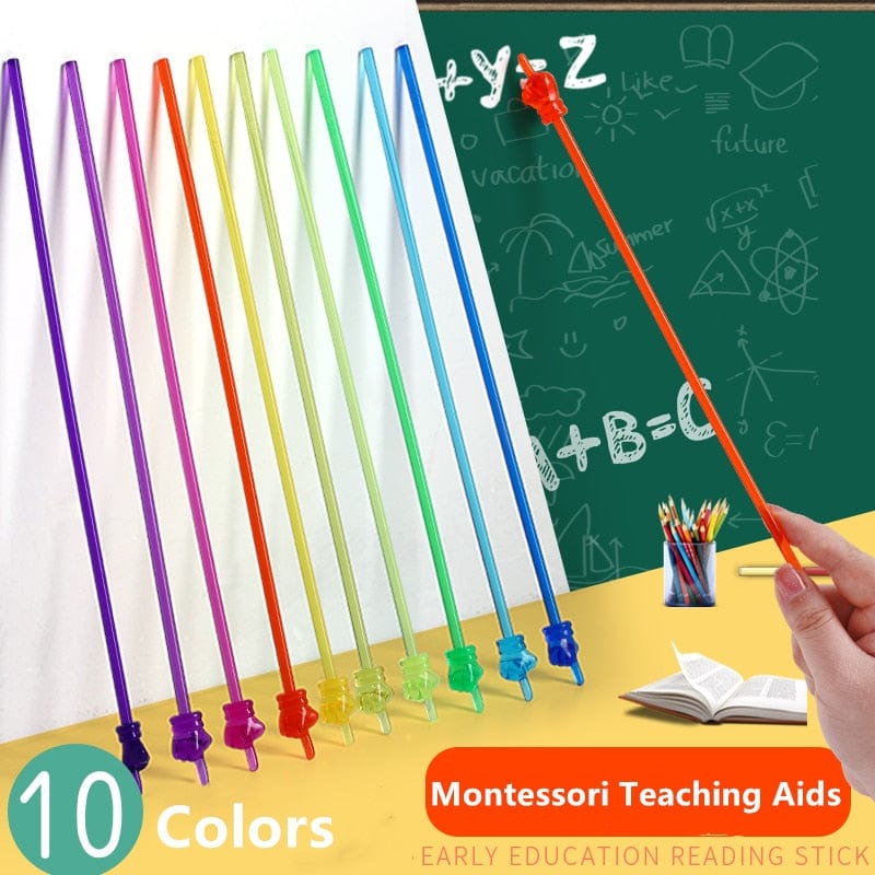 Early Reading Sticks - Reading Sticks (5pcs) | Montessori Vision