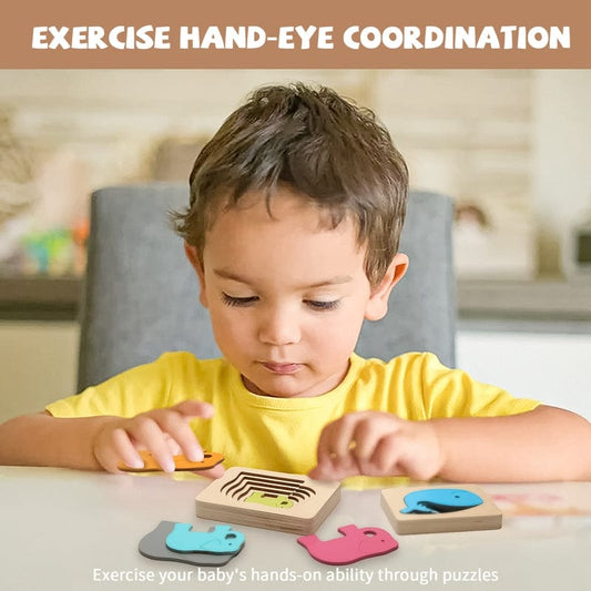 Montessori Multi-layer Puzzles - Animal Puzzle | Montessori Vision